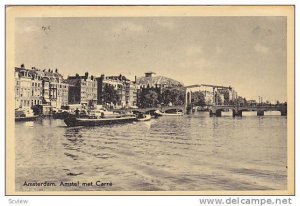 Boat, Amstel Met Carre, Amsterdam (North Holland), Netherlands, 1900-1910s