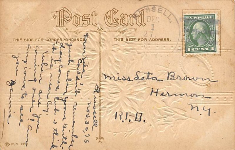 Topaz Birthday greeting Birth Stone PU Unknown 