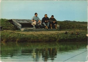 CPM QUEND-PLAGE-LES-PINS Baie d'Authie Chasse en hutte (808620)