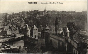 CPA Fougeres la haute ville (1237509)