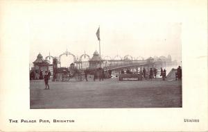 uk28682 palace pier brighton real photo uk