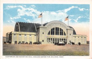 J42/ Billings Montana Postcard c1910 Midland Empire Fair Auditorium 21