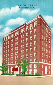 Washington D C Bellevue Hotel 1956