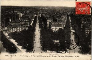 CPA PARIS 17e-Panorama pris de Arc de Triomphe (322384)