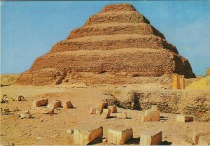 Egypt Postcard - Sakkara, King Zoser's Step Pyramid   RR13405