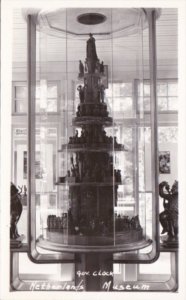 Netherlands Amsterdam Old Clock Netherlands Museum Real Photo