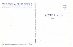 Postcard DAM SCENE Newport News Virginia VA AS1761