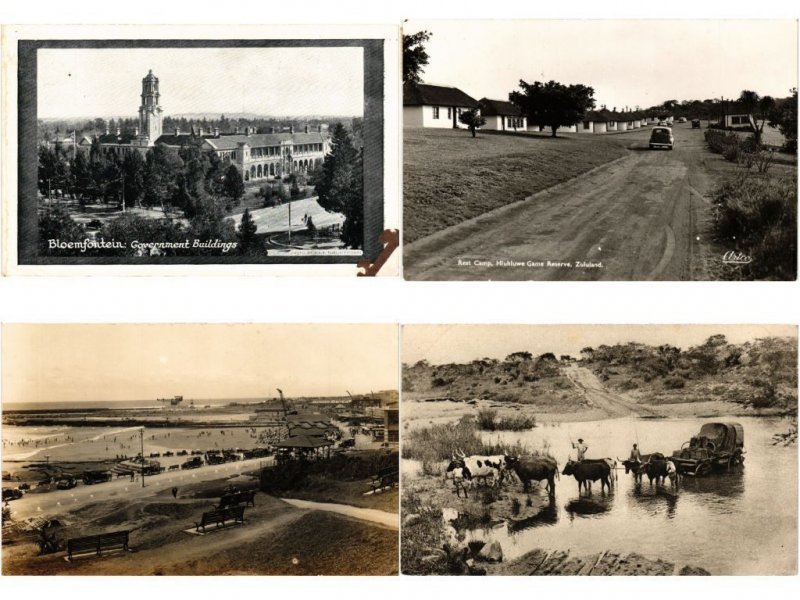 SOUTH AFRICA 34 Vintage Postcards Mostly pre-1950 (L5011)