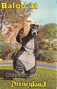 Baloo Disneyland, Anaheim, CA, USA 1972 