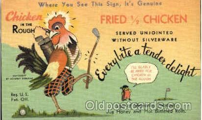 Chicken in the Rough Advertising Unused 
