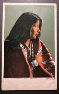 Mint USA Postcard Lo Lee Ta Pueblo Girl of Laguna Native Americans