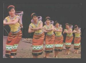 084955 VIETNAM BALLET dancer girls Old colorful photo PC #2