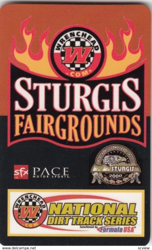 STURGIS , South Dakota , 1990s ; Fairgrounds Schedule of Events & Map