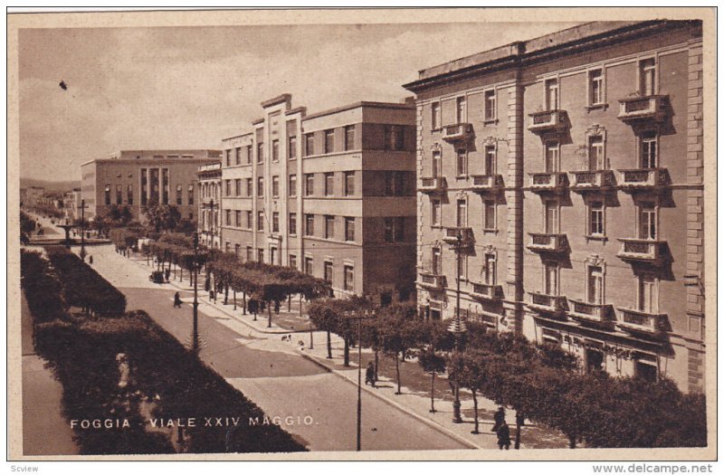 FOGGIA, Puglia, Italy , 10-20s ; Viale XXIV Maggio Version-2