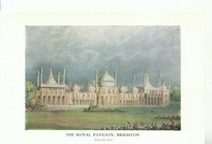 Sussex Postcard - The Royal Pavilion - From The East - Brighton - Ref 18012A