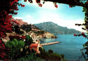 Italy Amalfi Panorama From Hotel S Catherine 1964