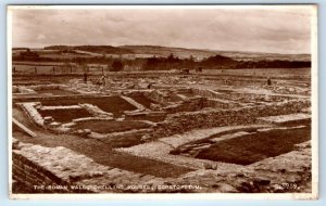 RPPC The Roman Wall Dwelling Houses Corstopitum Hadrian's Wall UK Postcard