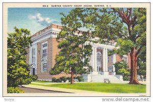 Sumter County Court House, Sumter, South Carolina, 30-40s