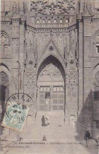 France Clermont Ferrand La Cathedrale Cote Nord 1905