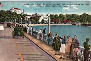 Postcard HOTEL SCENE Clearwater Florida FL AI1226