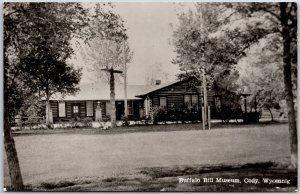 Buffalo Bill Museum Cody Wyoming WY Real Photo RPPC Postcard