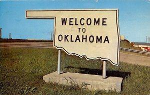 Welcome To Oklahoma The Entrance Sign Misc OK 