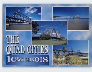 Postcard The Quad Cities