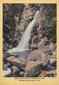 Approx. Size: 2.5 x 3.5 Glen Ellis Falls White Mountains, N.H., USA Late 1800...