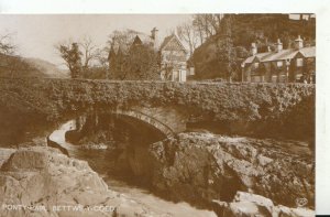 Wales Postcard - Ponty-Pair - Bettws-y-Coed - Caernarvonshire - Ref TZ189