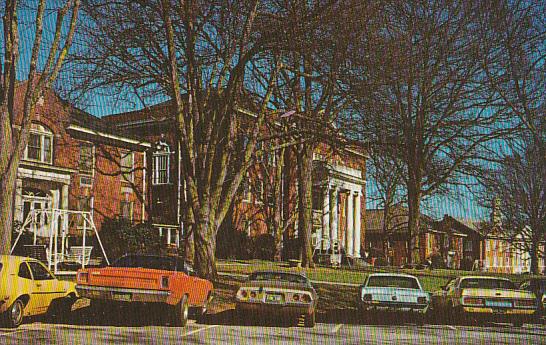 Anderson College Showing Part Of Campus Anderson South Carolina