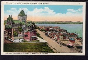 Chateau Frontenac Overlooking Lower Town,Quebec,Quebec,Canada BIN