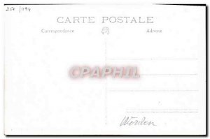 Postcard Old Ship USS Worden