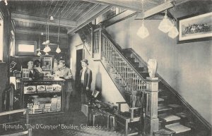 F46/ Boulder Colorado Postcard c1910 Rotunda Interior O'Connor Hotel