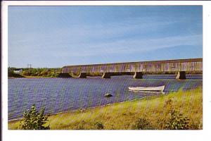 Hunter's Ferry Covered Bridge, Maquapit Lake New Brunswick,