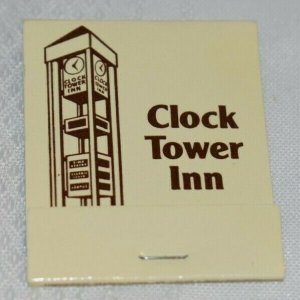 Clock Tower Inn Rockford Illinois 20 Strike Matchbook