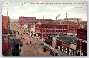 Cedar Rapids Blacksmith Nyere~Grocer Witwer~Commission Fruits~Uneeda Biscuit '10