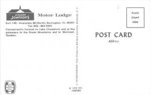 1676 VT Burlington   Howard Johnson´s Motor Lodge
