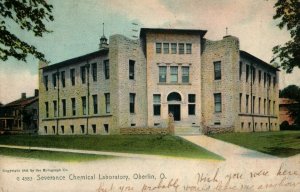 C.1905-10 Severance Chemical Laboratory, Oberlin, Ohio Early Postcard P19