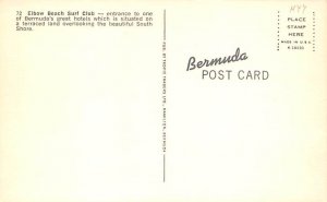 Elbow Beach Surf Club Bermuda Postcard