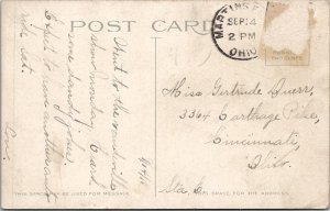 Elks Home Wheeling West Virginia Postcard Z29