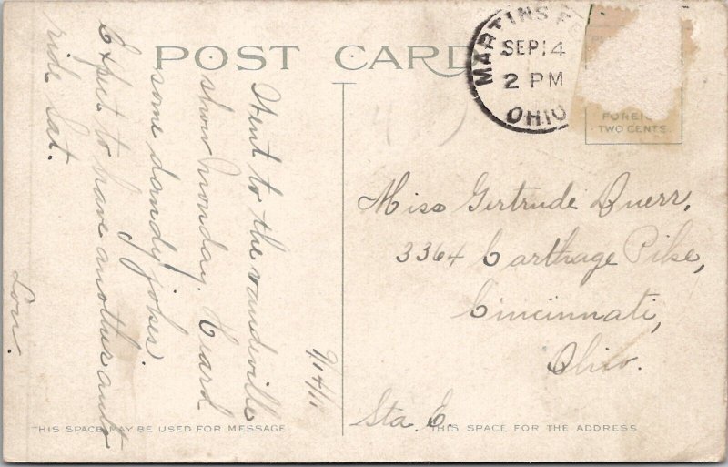 Elks Home Wheeling West Virginia Postcard Z29