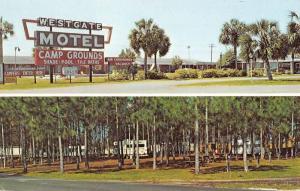 Perry Florida Westgate Motel Multiview Vintage Postcard K98172