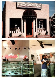 Sedona, AZ Arizona DEATH BY CHOCOLATE Candy Store/Bakery ROADSIDE  4X6  Postcard