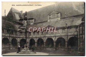 Old Postcard Sainte Anne D & # 39Auray Le Cloitre