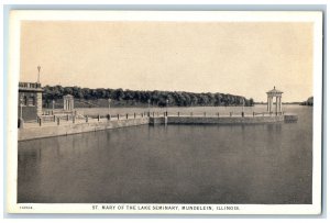 c1960s St. Mary Of The Lake Seminary Mundelein Illinois IL Unposted Postcard