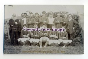 h1288 - Isle of Wight - East Cowes Vics Hants League Team 1909 - postcard