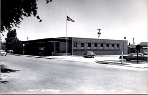 Real Photo Postcard Post Office in Sheldon, Iowa