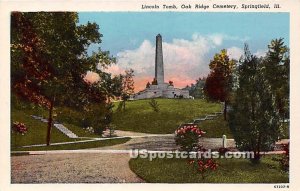 Lincoln Tomb, Oak Ridge Cemetery - Springfield, Illinois IL  