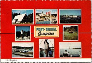 Canada Quebec La Gaspesie Port Daniel Multi View 1989