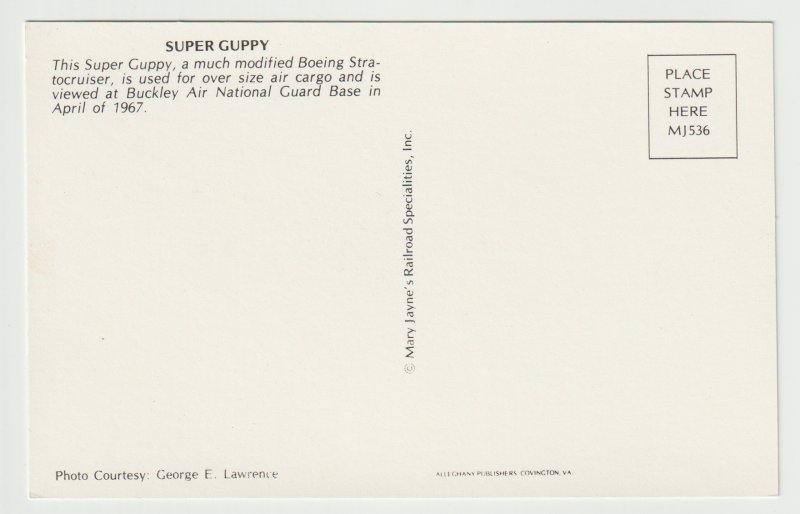 Super Guppy - Boeing Stratocruiser - Airplane, USA